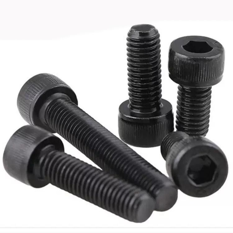 DIN 912 Hex Socket Cap Screw Hex Socket Head Bolt Allen Bolt Carbon Steel Black Galvanized