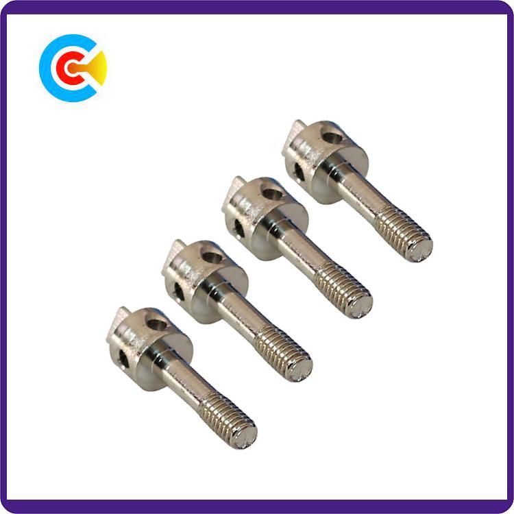 DIN/ANSI/BS/JIS Carbon-Steel/Stainless-Steel 4.8/8.8/10.9/Galvanized Triangle Head Shrink Bar Lead Screw
