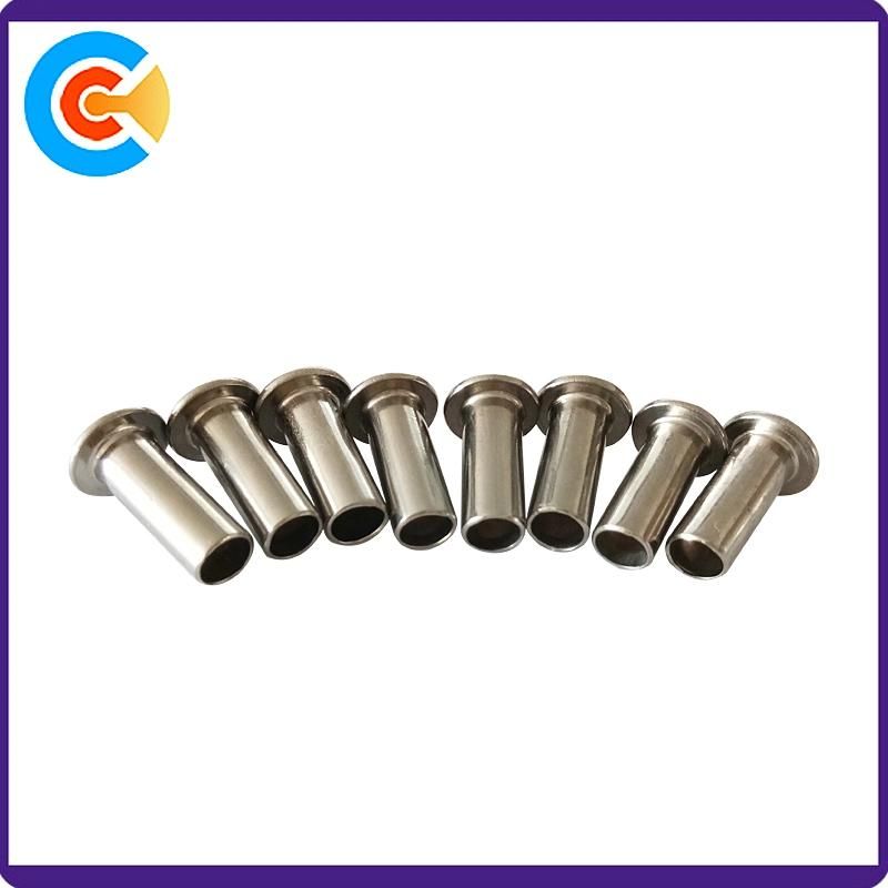 M6X18 Stainless Steel Mushroom Head Semi-Tubular Rivets