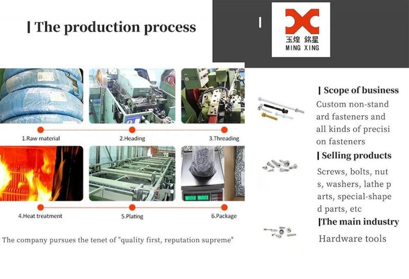 China Supplier Custom Made Carbon Steel with Nickel Plating Bolt and Nut, Customized Bolts