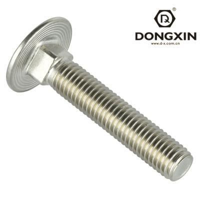 M86 M8 M10 Stainless Steel SS304 Round Head Square Neck Carriage Bolt DIN603