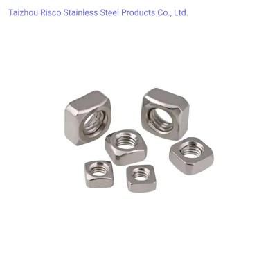 A2-70 A4-70/80 SS304/316 Full Size Hardware Fastener Square Nut
