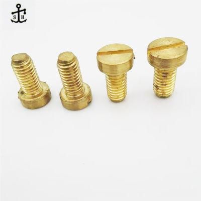 OEM ODM Acceptable for The Fasteners ISO 1207 Brass Slotted Cheese Head Screws - Product Grade a Made in China