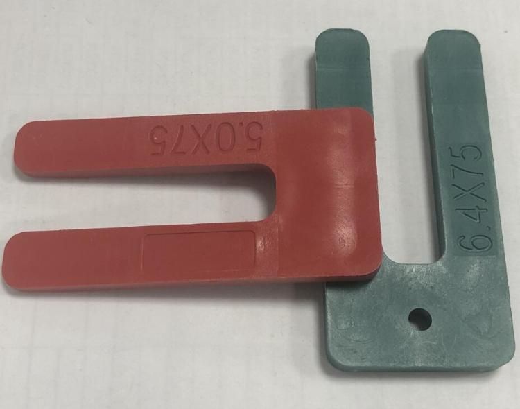 10mm U Washer Plastic Packer Horseshoe Shim Custom Packaging Window Shims Horseshoe Packer Manufacturing