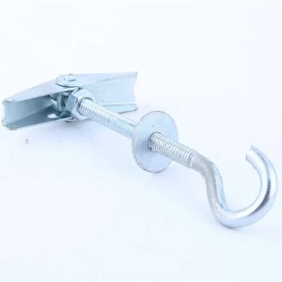Spring Anchor Toggle Bolt with C-Hook or Threaded Hooks