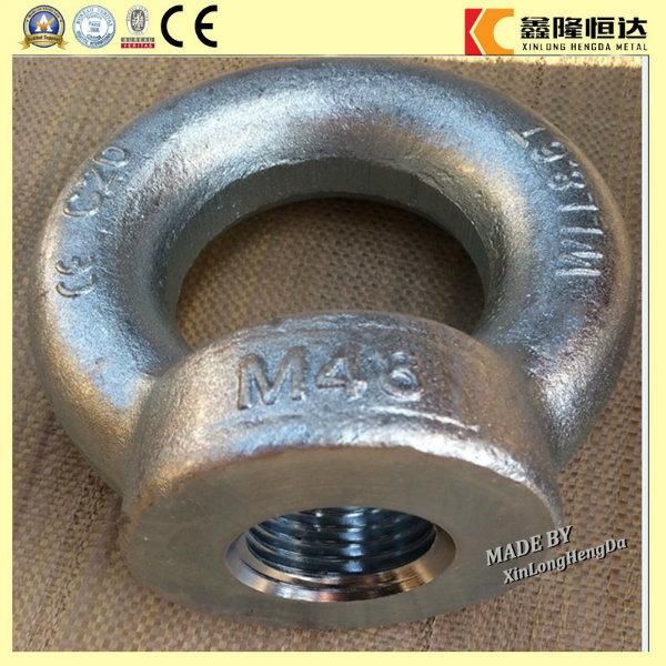 Rigging Hardware DIN580 Eyebolt and DIN582 Eyenut