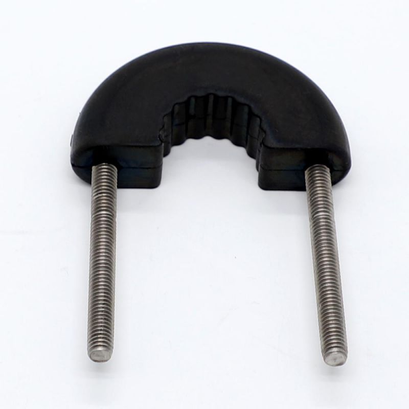 High Tensile Stainless Steel Cushioned Rubber Coated U-Bolt