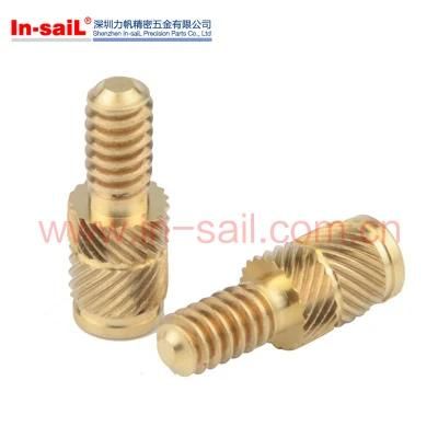 Light Alloy Brass Threaded Stud in China Manufacturer