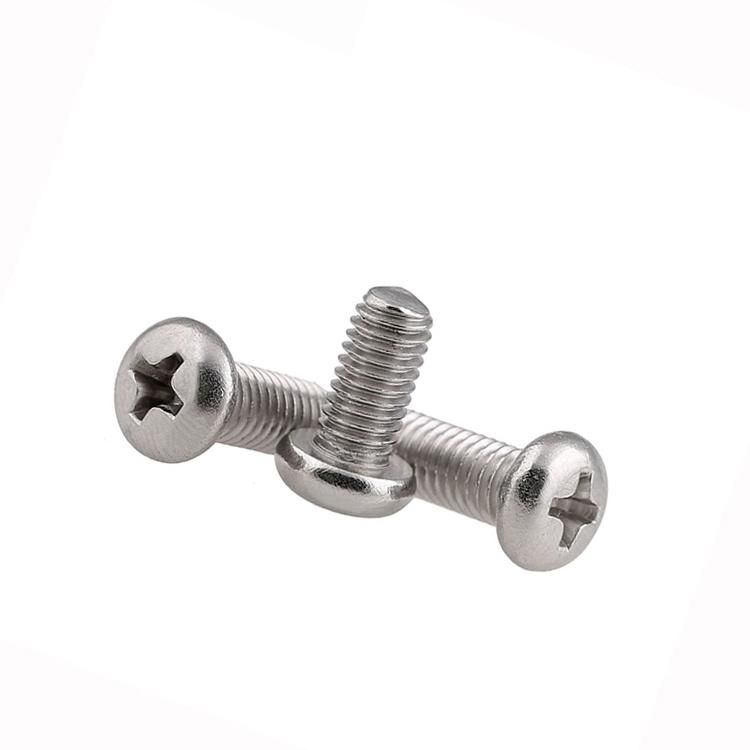 DIN7985 Phillip Pan Head Machine Screw Stainless Steel