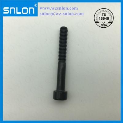 Black Socket Head Cap Screw Alloy Steel Partial Thread Half Thread
