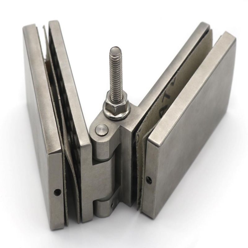 Heavy Duty Interior Glass Folding Door Hardware Fitting Patch