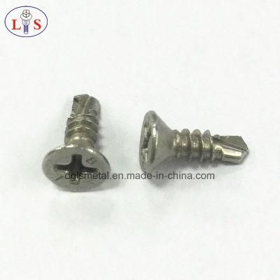 Stainless Steel 304 Countersunk Head Cross Recess Drilling Screw