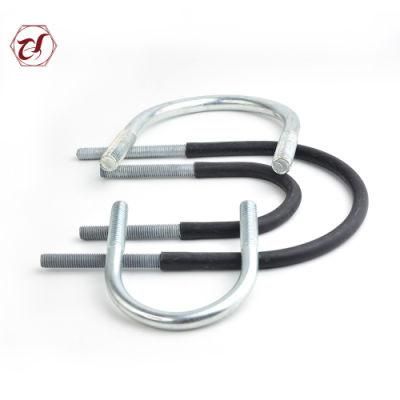 Gr8.8 Steel Hot DIP Galvanized Round Head U Bolt