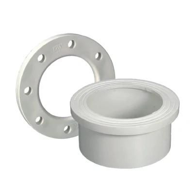 Era Valves PVC Plane Flange &amp; Short Pipe for Flang Pn10 (F1970) with NSF-Pw &amp; Upc