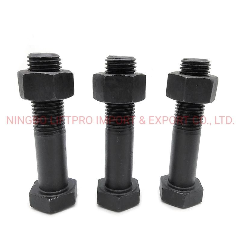 High Strength Hex Bolt ASTM A325 Hex Bolt with Nut Washer with Black Finish