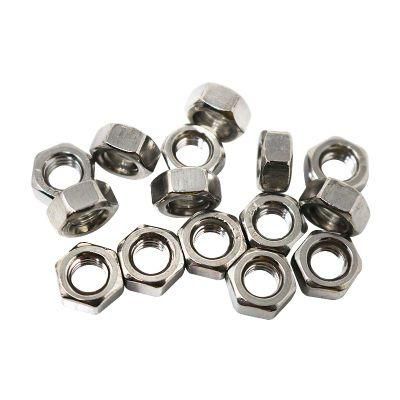 Hex Heavy Nut Furniture Instrument Fastener M8 Nut Ss Nut Bolt Metric Connection Nut