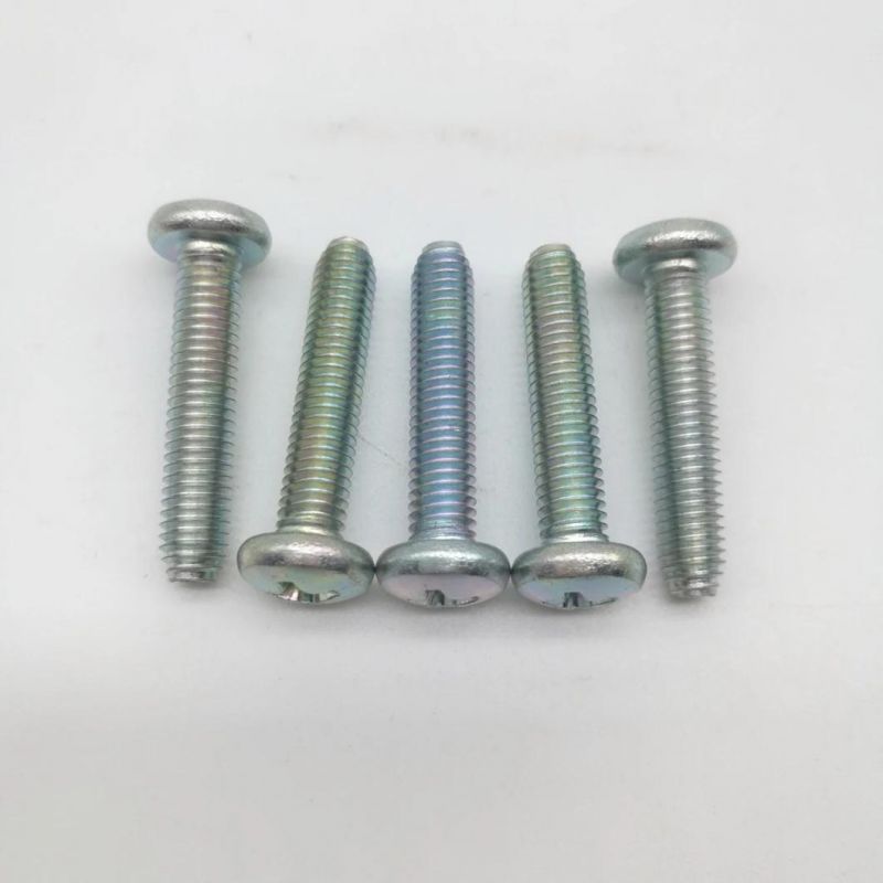 DIN 7500ce Cross Recessed Pan Head Thread Rolling Screws