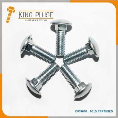Carbon Steel Grade 4.8 Galvanized DIN 603 Carriage Bolt
