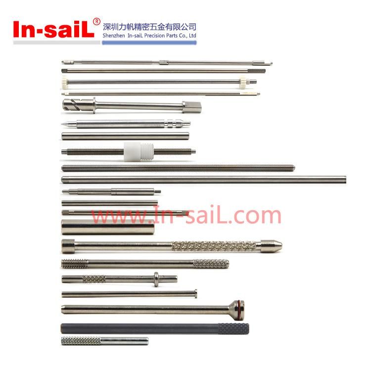 OEM Custom Metal Aluminum/Brass/Stainless Steel/Steel Stepped CNC Machining Pins