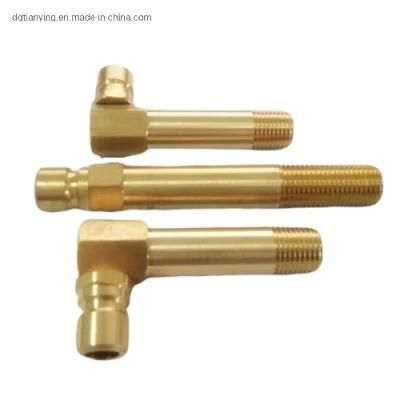Brass Mold Extension Elbow Cooling Hose Fitting