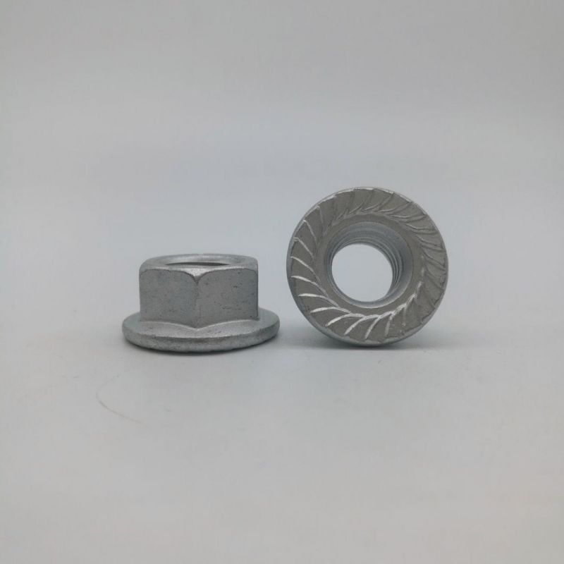 Serrated Flange Nut DIN6923 Hex Nut Flanged