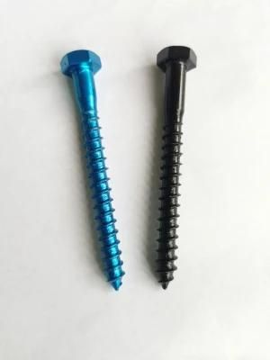 Hexagonal Head Electrophoretic Coating Furniture Self-Tapping Screws