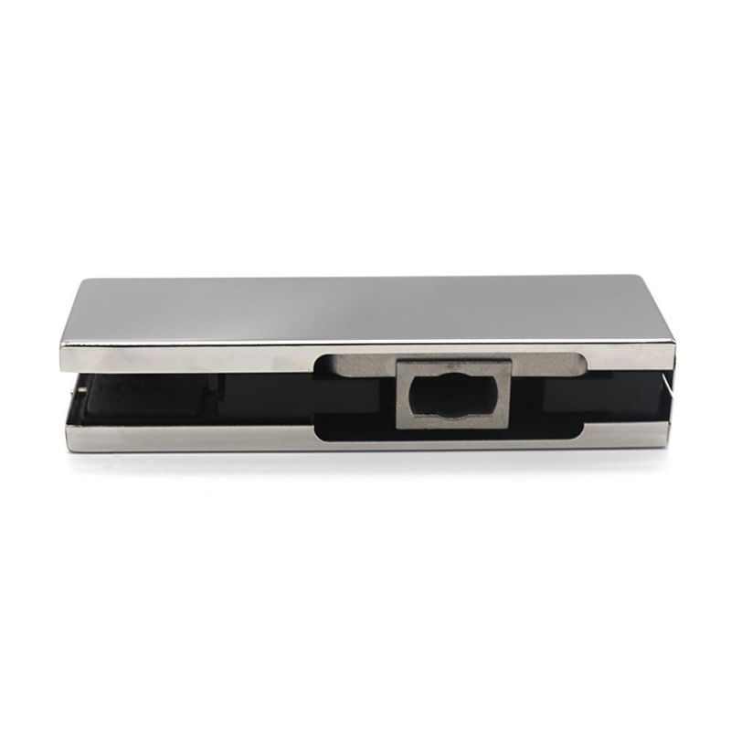 New Style Over Panel Glass Door Round Patch Fittings