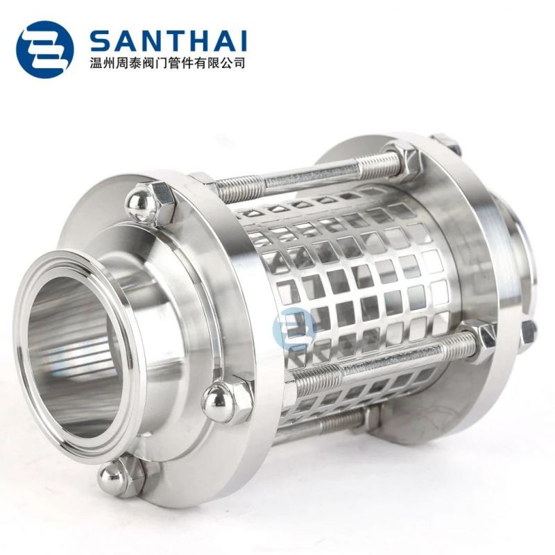 Sanitary Union Type Luminaire Sight Glass