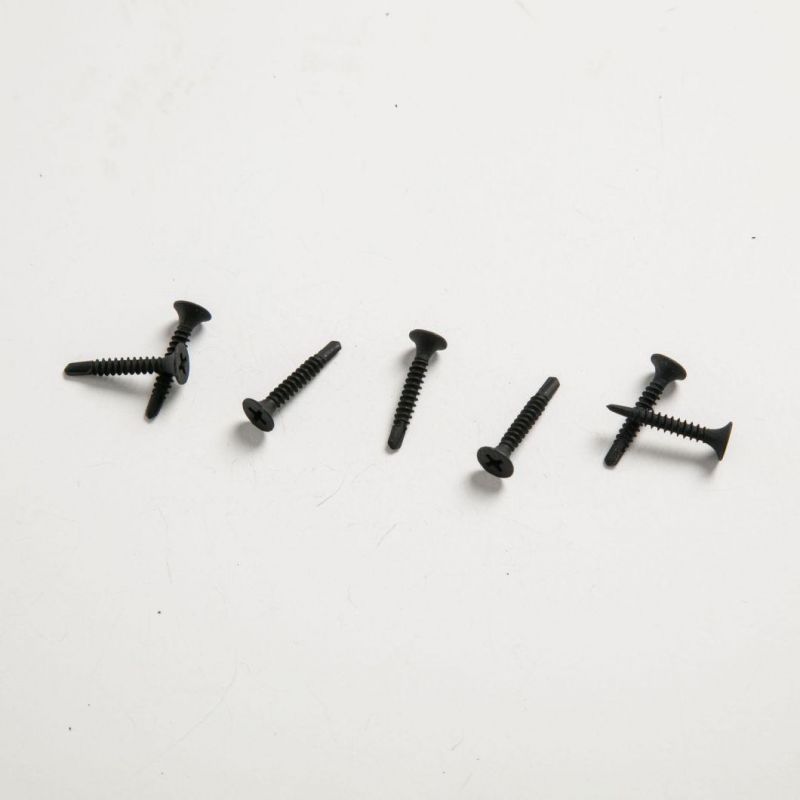 3.5X25mm Black Phosphate Drywall Self Drilling Screw