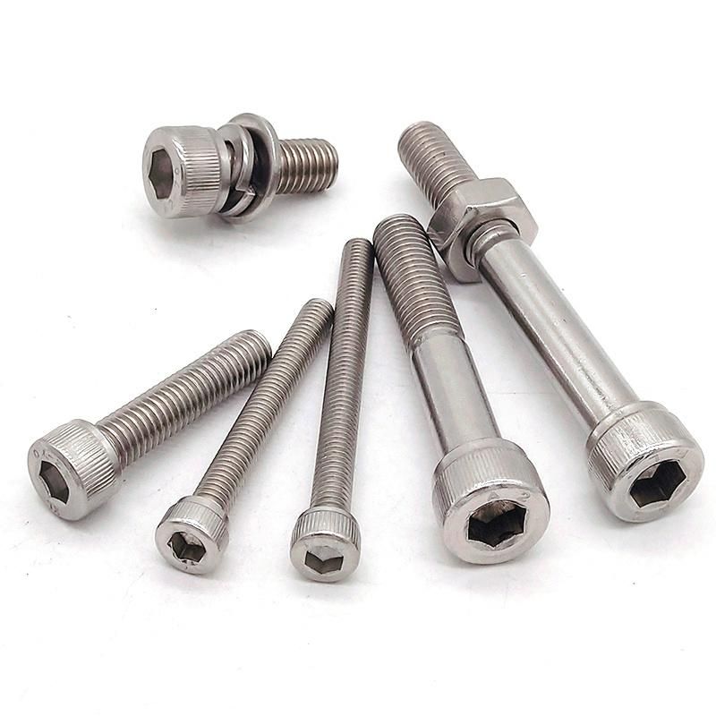 Stainless Steel Full Thread Hexagon Socket Head Cap Screws