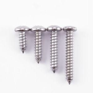 Cross Recessed Pan Head Tapping Screws 3.5 Series Fasteners Custom Stainless Steel 316 Screws