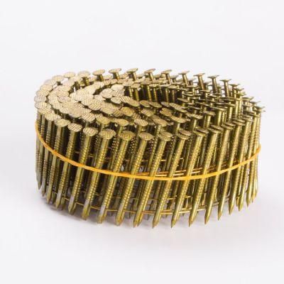 Smooth Ring Screw Shank Common Coil Roofing Nail for Pallet and Woodwork