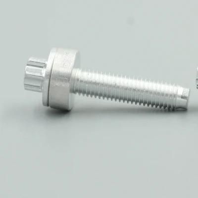 Wholesales 6 Point Flange Lock Screw Bolt with Aluminum Alloy Made