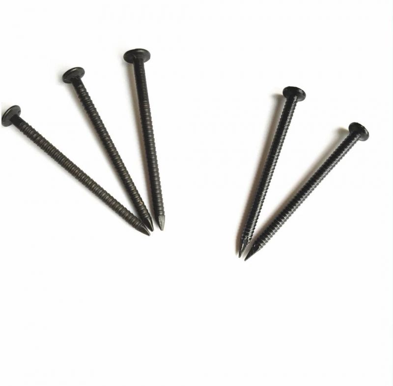 Black Ring Shank Roofing Nails for Kenya Market