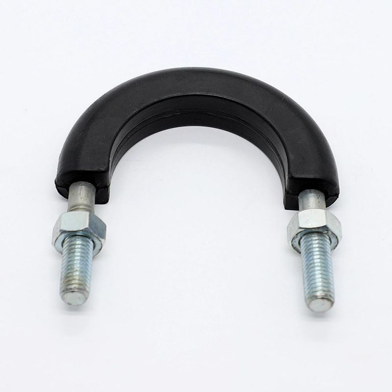 Cushioned Low Friction Rubber Anti-Chafe U-Bolts Silicone Rubber Sleeve