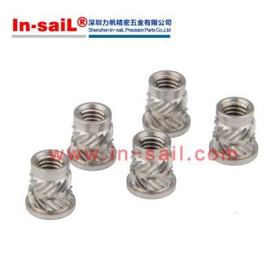 Brass Insert for Plastic with Heat or Ultrasonic Power