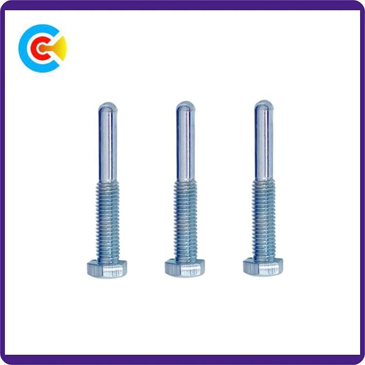Flange Fastener Carbon Steel 4.8/8.8/10.9 M6/Galvanized Hexagon Head Pin/Shaft/Screws