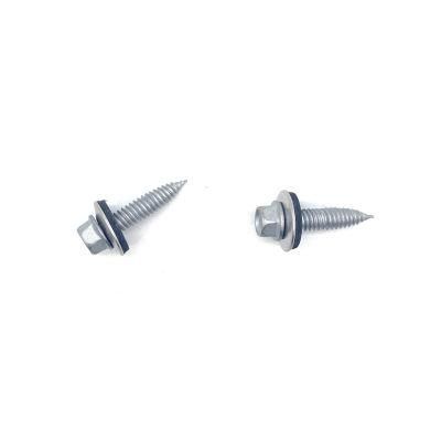 Stainless Steel 316 304 410 Compound Hex Head Composite Self Drilling Bi-Metal Screw