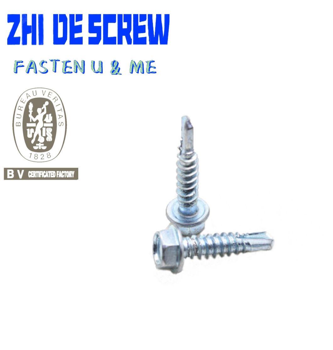 Factory Produce High Quality Hot Sales Wholesale Price Philip Csk Head Wafer Truss Hex Head DIN7504 Flat Head Phillips Self Drilling Screw Ppap Level 3