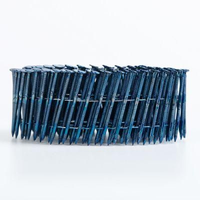 Blue Painted Ring Shank Nail in Rolls