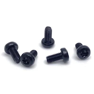 Black Zinc Nickel Alloy Pan Head Sheet Metal Torx Security Machine Screw Stainless Steel