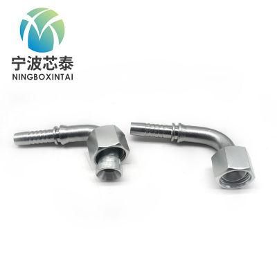 OEM Hydraulic Fitting 90 Degree Female Seal Carbon Steel Hydraulic Pipe Tube Fittings Pressure Jic