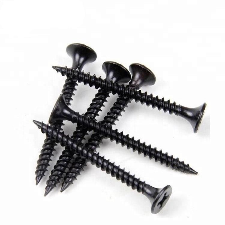 Black Phosphated Phil Bugle Drywall Screw Coarse Thread for Woods