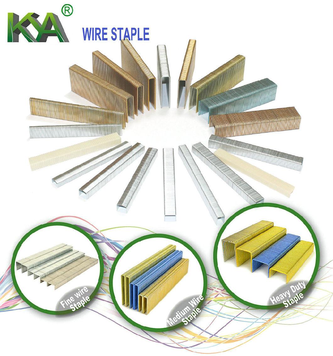 Omer 68 Wire Staples for Furniture and Packaging