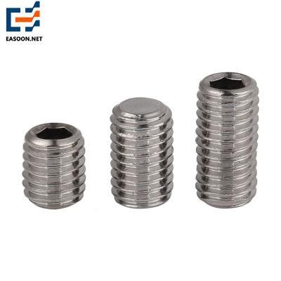 304 Slotted Set Screw with Flat Point M3 M4 M5 M6 M8 Grub Screws