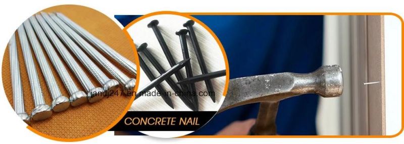 High-Strength Galvanized Concrete Steel Nails