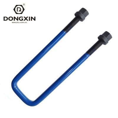 U-Bolts/Square Bolt/V-Bolts/Tractor Parts/Fastener Manufacturer, M10-M24 Steel U Bolt