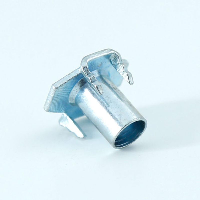 Tee Nuts, Carbon Steel T Nut, 4 Prong T Nuts Fastener Tee Nut, 1/4-20 X 1/4"