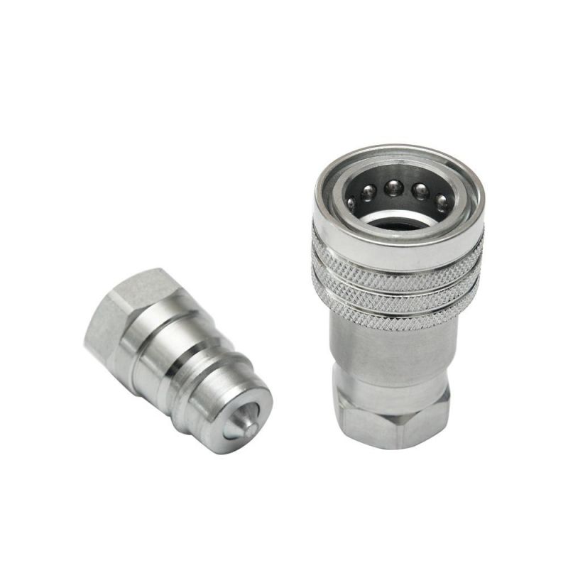 Factory Stainless Steel Hydraulic Coupler Quick Joint Quick Release Coupling