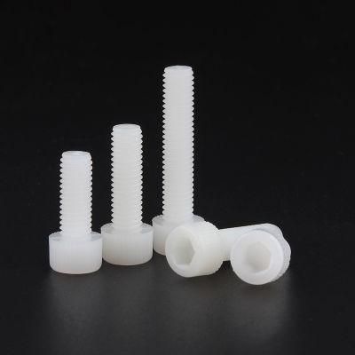 White Nylon Hexagon Socket Head Bolt GB1229-84